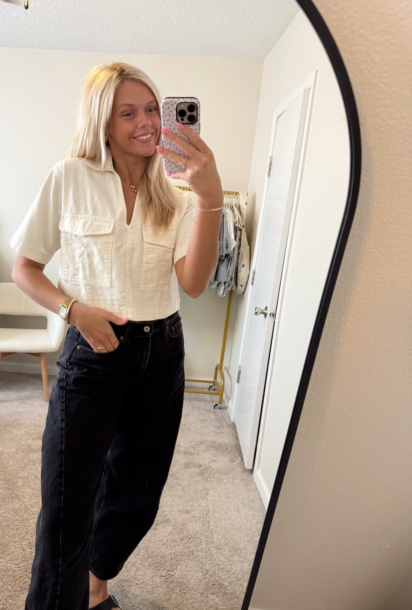 Spring Denim Top