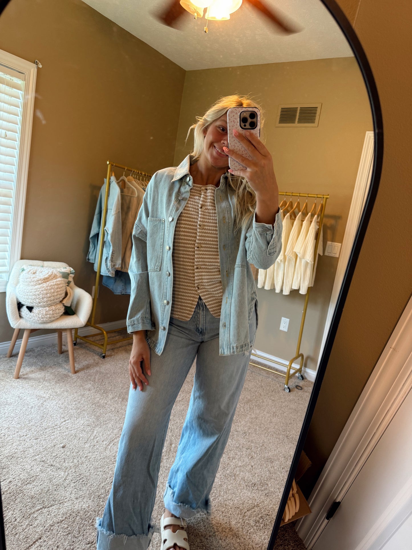 Weather Washed Denim Jacket
