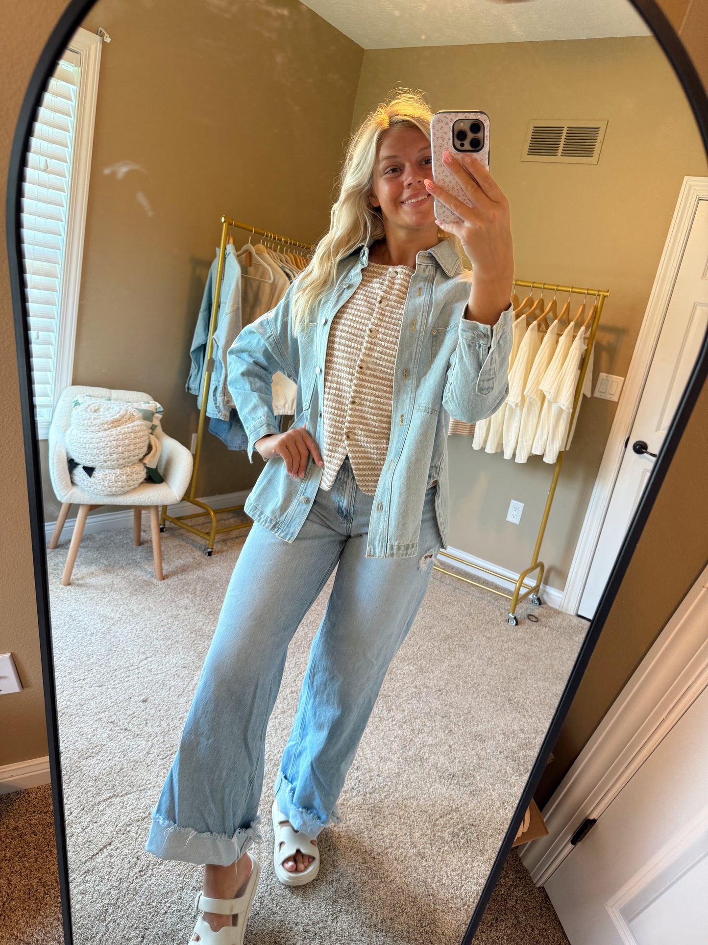 Weather Washed Denim Jacket