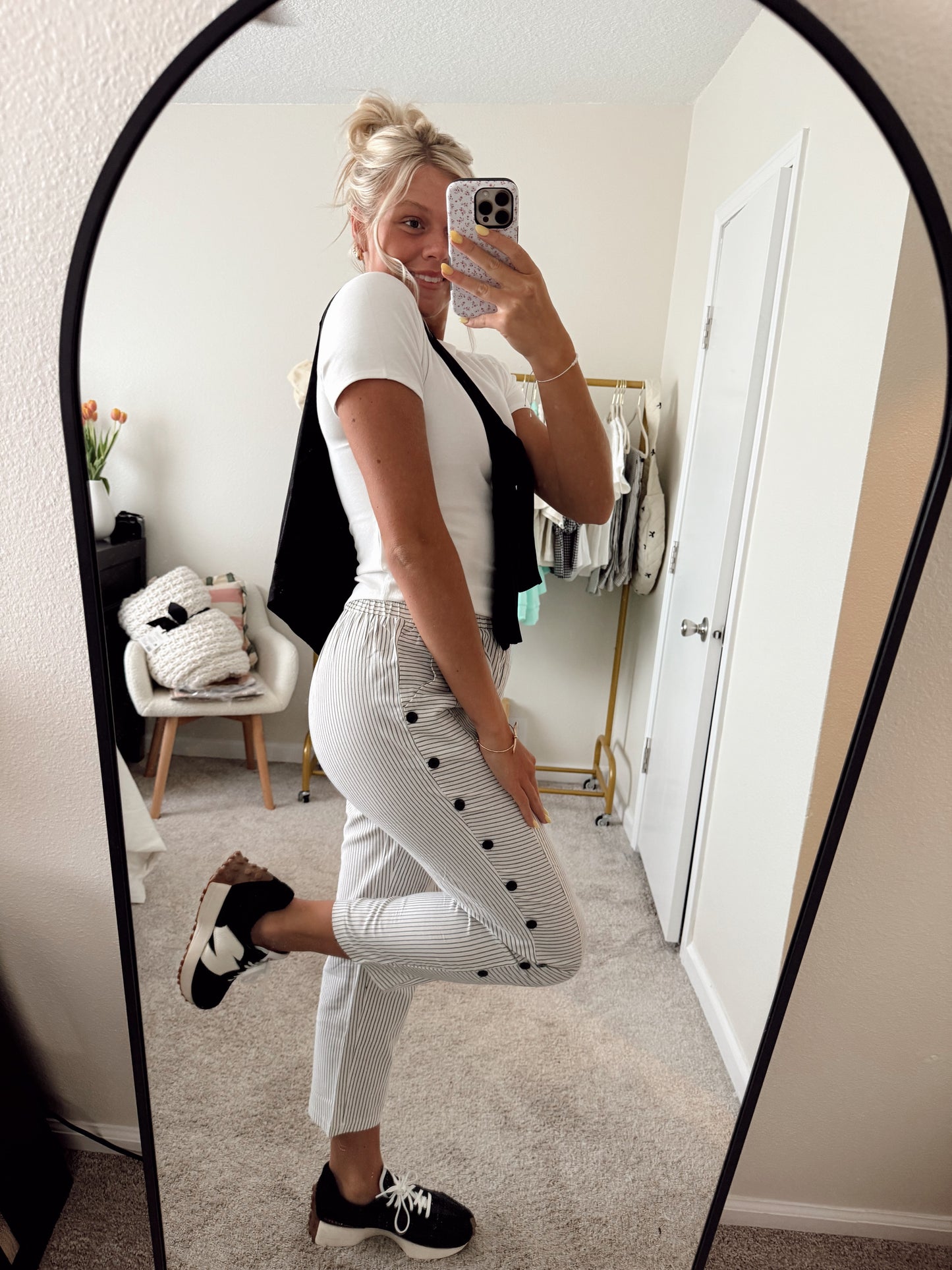 Striped Trouser Pants
