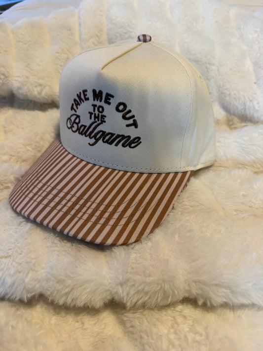 Take Me Out To The Ballgame Hat