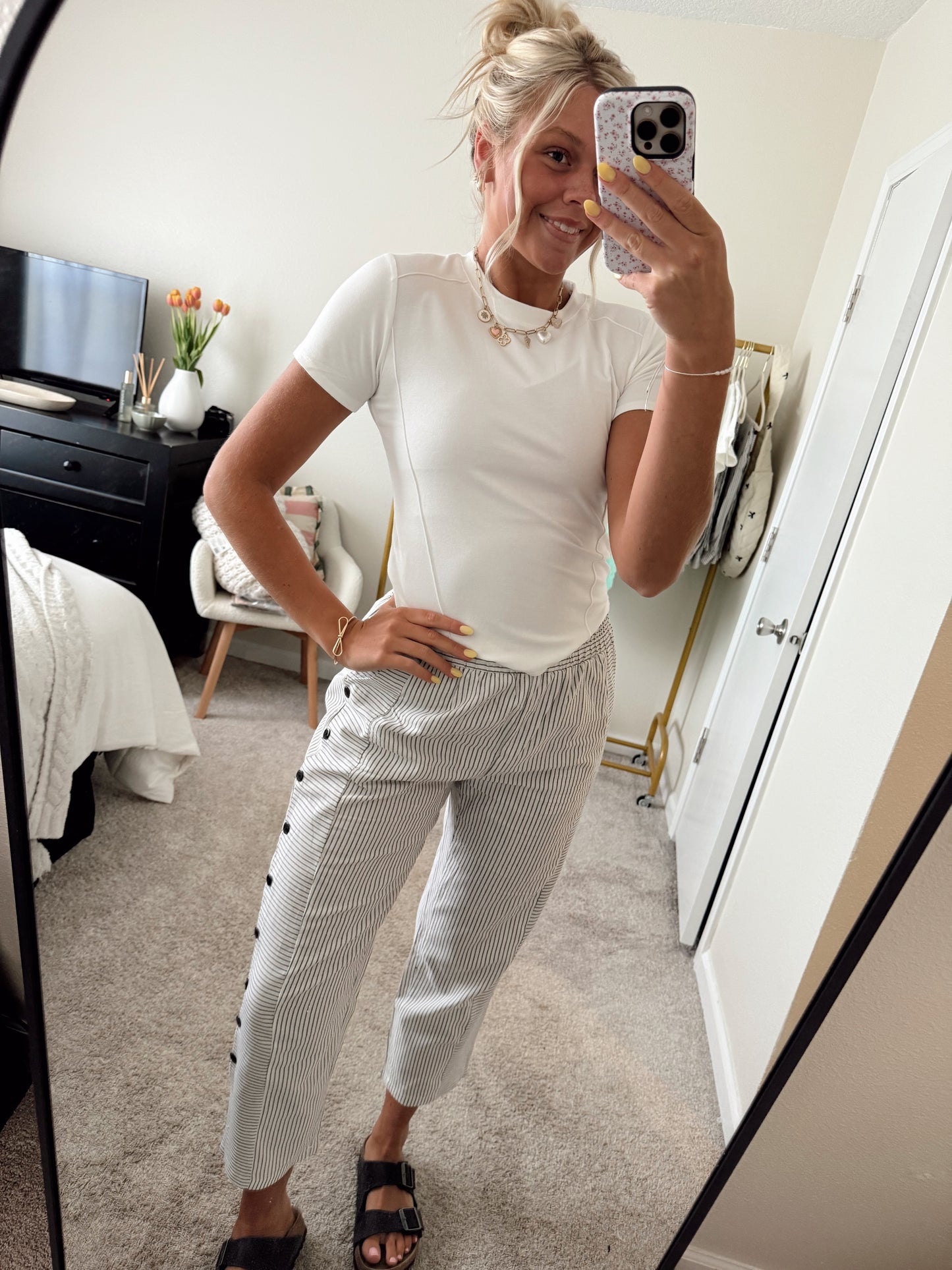 Striped Trouser Pants